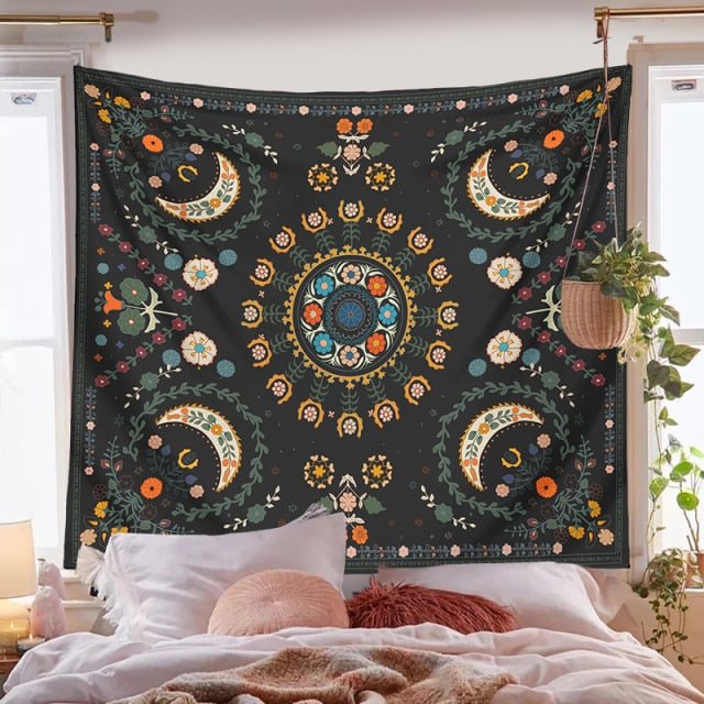 Moon Phase Tapestry | Style 1